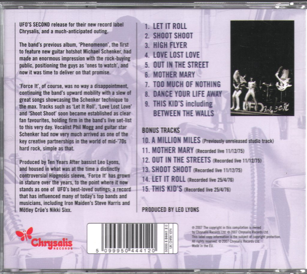 UFO - Force It - Cd