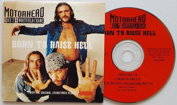 Motorhead With Ice T And Whitfield Crane - Born To Raise Hell - Cd