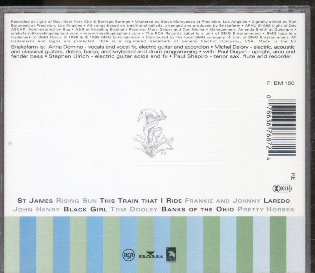Snakefarm - Songs From My Funeral - Cd