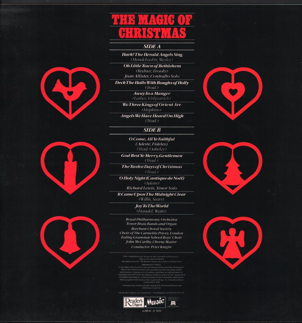 Royal Philharmonic Orchestra and The Beecham Choral Society - Magic Of Christmas - Lp
