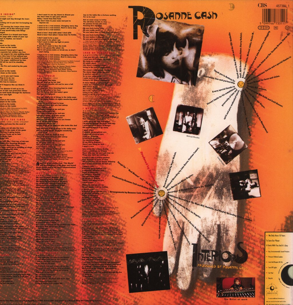 Rosanne Cash - Interiors - Lp