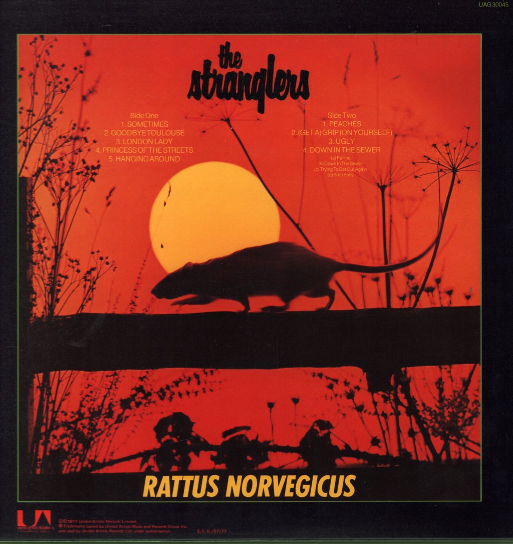 Stranglers - IV Rattus Norvegicus - Lp