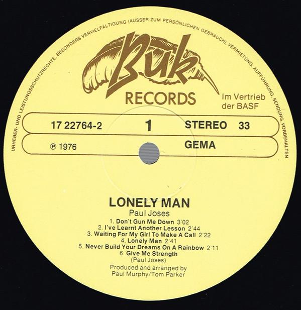 Paul Joses - Lonely Man - Lp