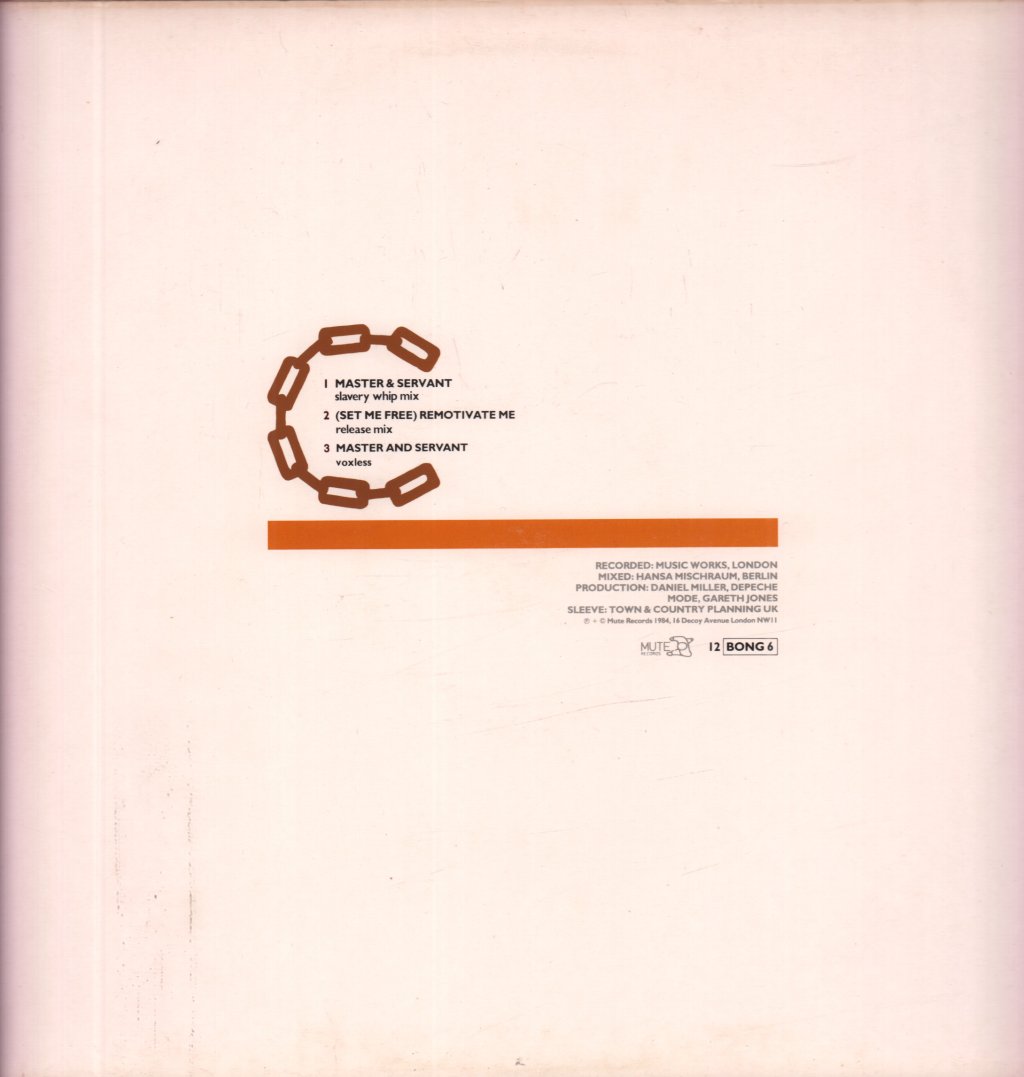 Depeche Mode - Master And Servant - 12 Inch