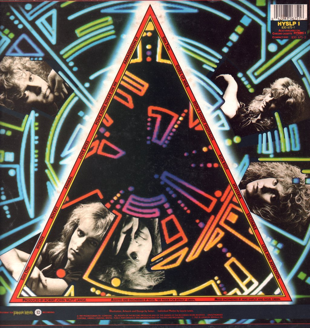 Def Leppard - Hysteria - Lp
