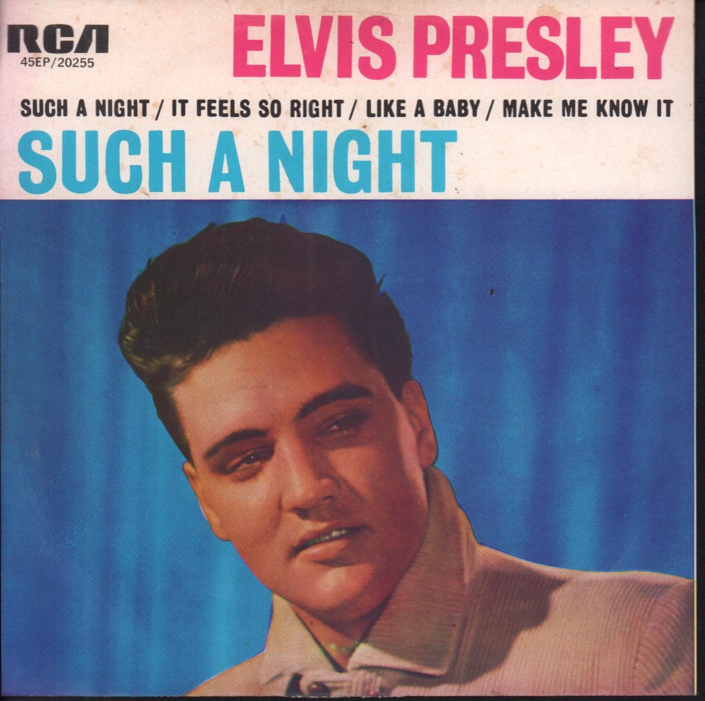 Elvis Presley - Such A Night - 7 Inch