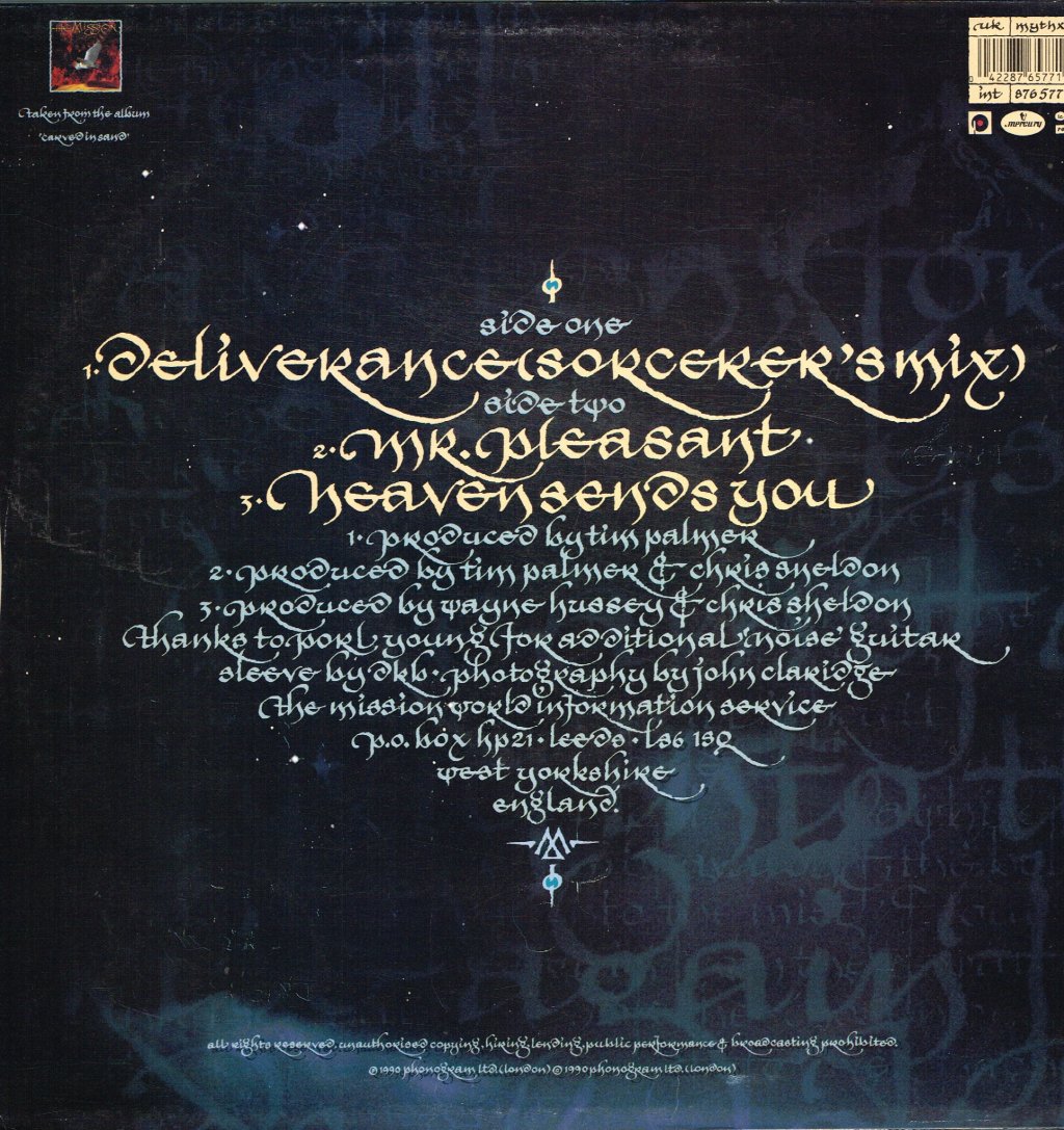 Mission - Deliverance - 12 Inch