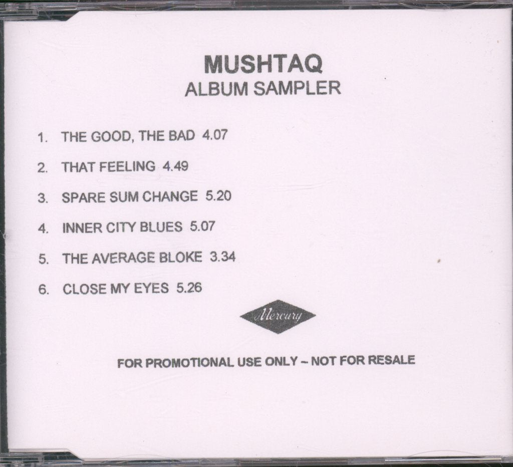 Mushtaq - Album Sampler - Cdr