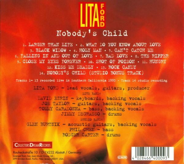 Lita Ford - Nobody's Child - Cd