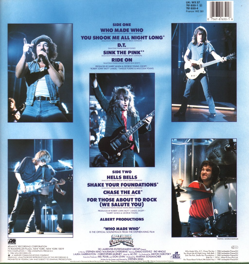 AC/DC - Who Made Who - Lp