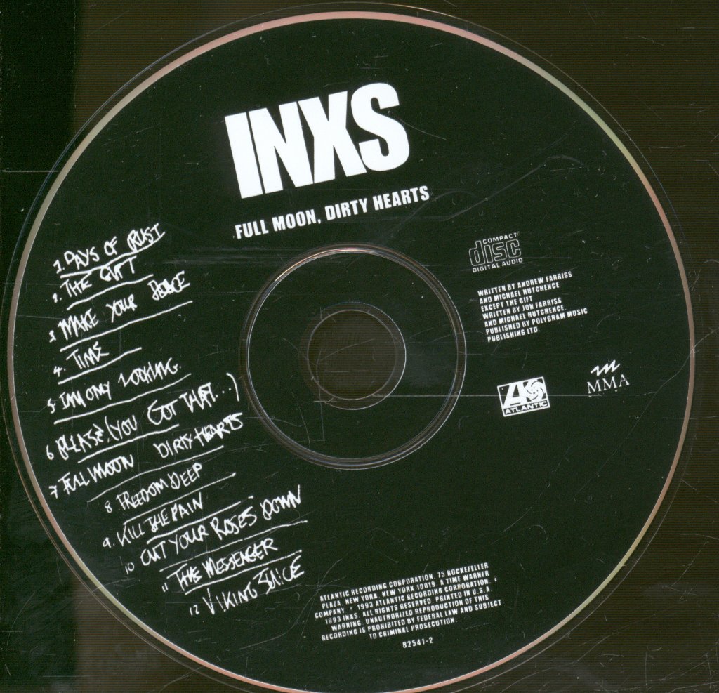 INXS - Full Moon, Dirty Hearts - Cd