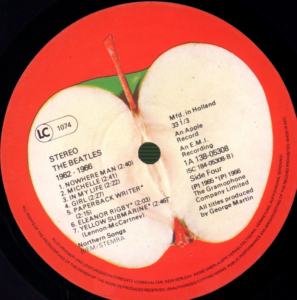 Beatles - 1962-1966 - Lp