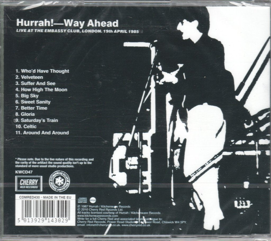 Hurrah - Way Ahead - Cd