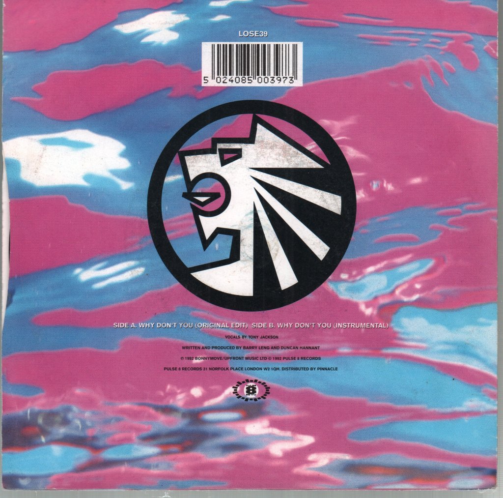 Rage (90'S Dance Artist) - Why Don't You - 7 Inch