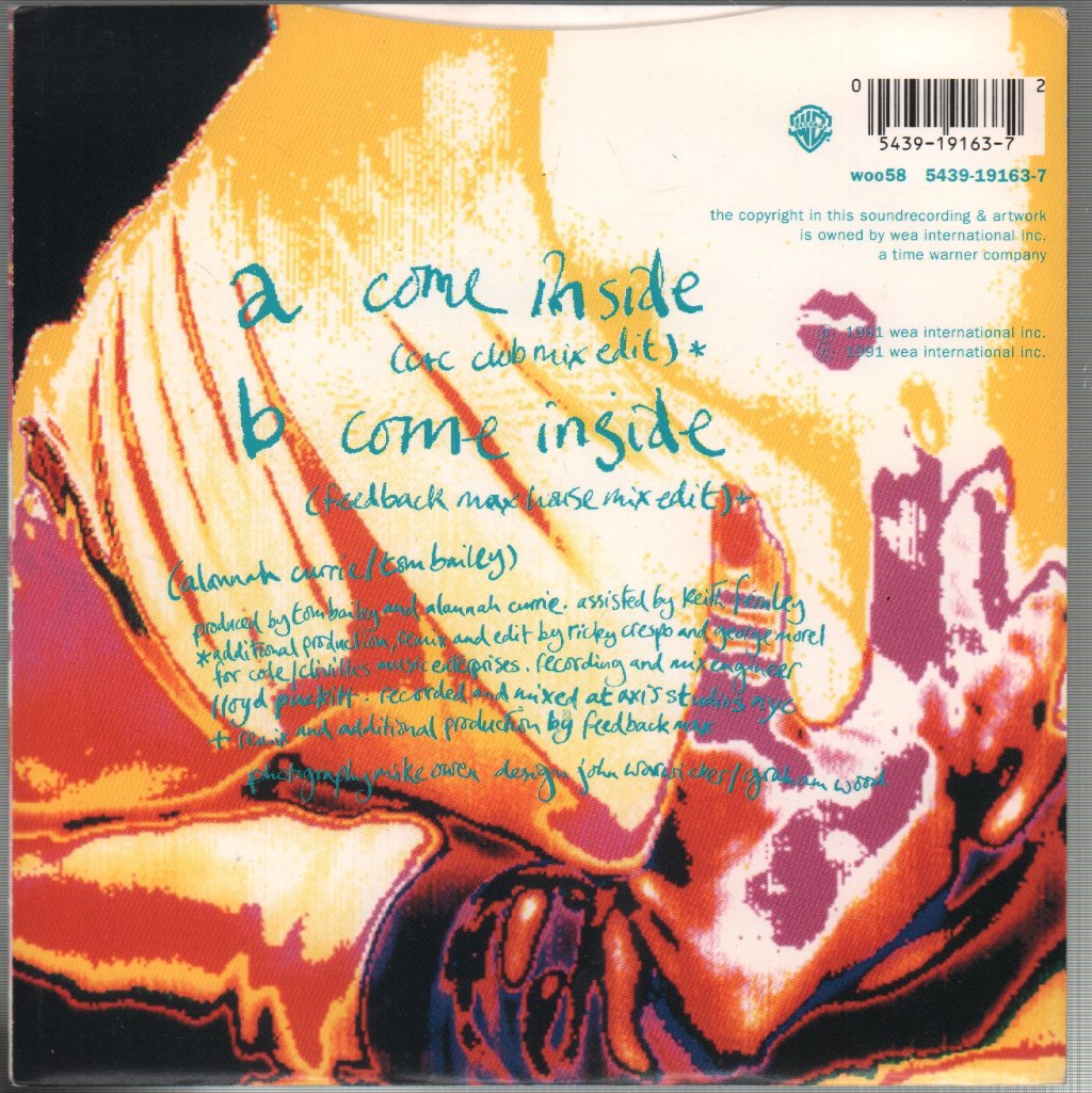 Thompson Twins - Come Inside - 7 Inch