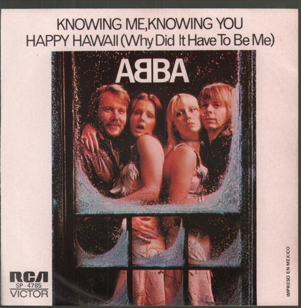 ABBA - Knowing Me, Knowing You / Happy Hawaii (Why Did It Have To Be Me) - 7 Inch