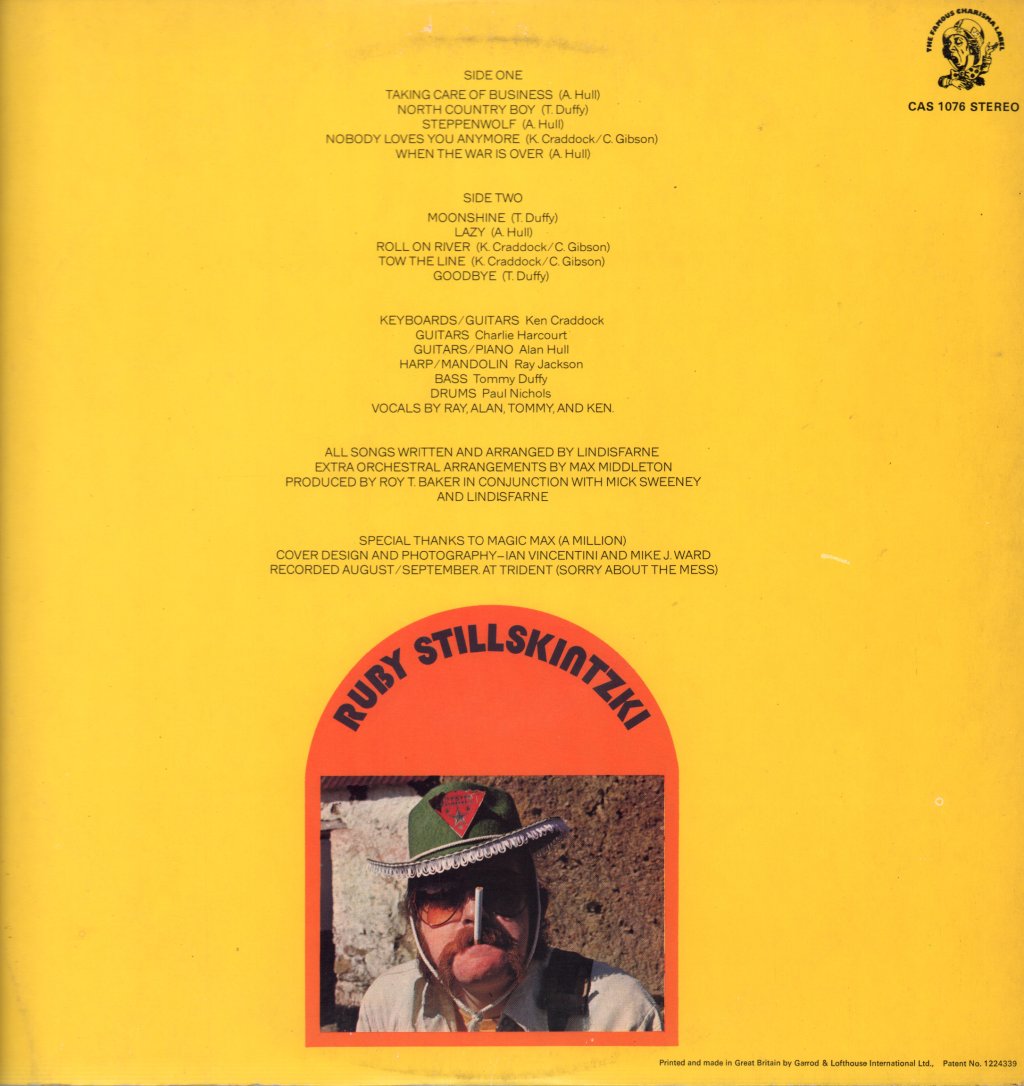 Lindisfarne - Roll On Ruby - Lp