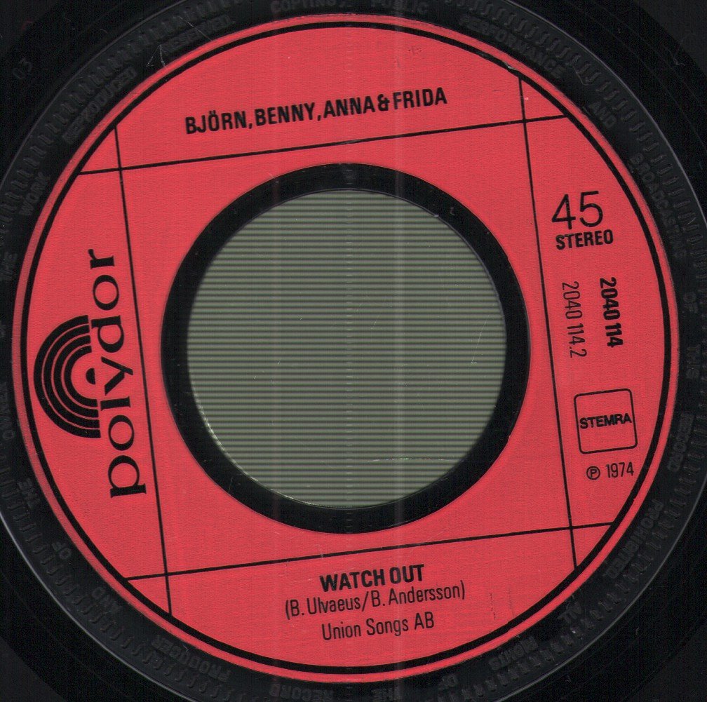 Björn & Benny, Agnetha & Anni-Frid - Waterloo - 7 Inch