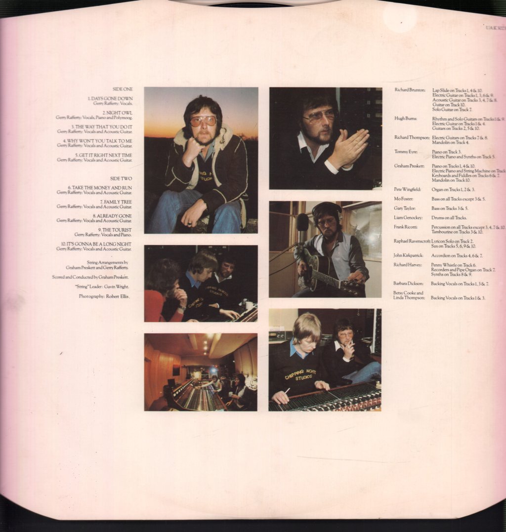 Gerry Rafferty - Night Owl - Lp