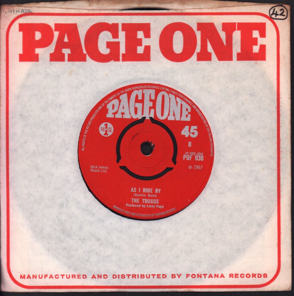 Troggs - Hi Hi Hazel - 7 Inch