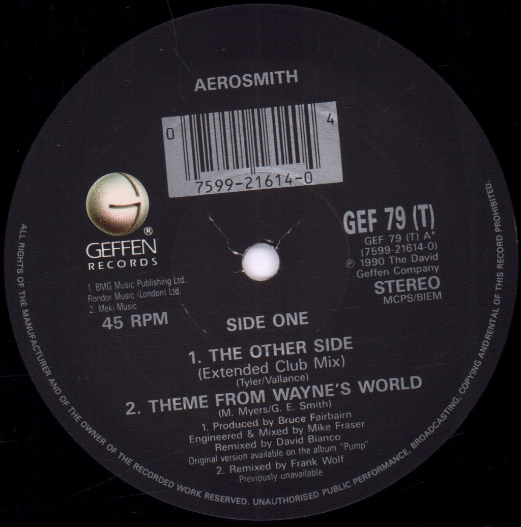 Aerosmith - Other Side - 12 Inch