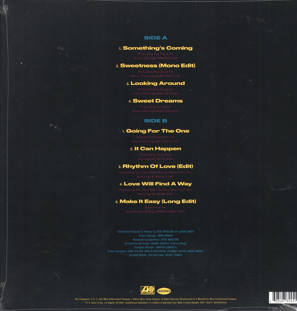 Yes - Yessingles II - Lp
