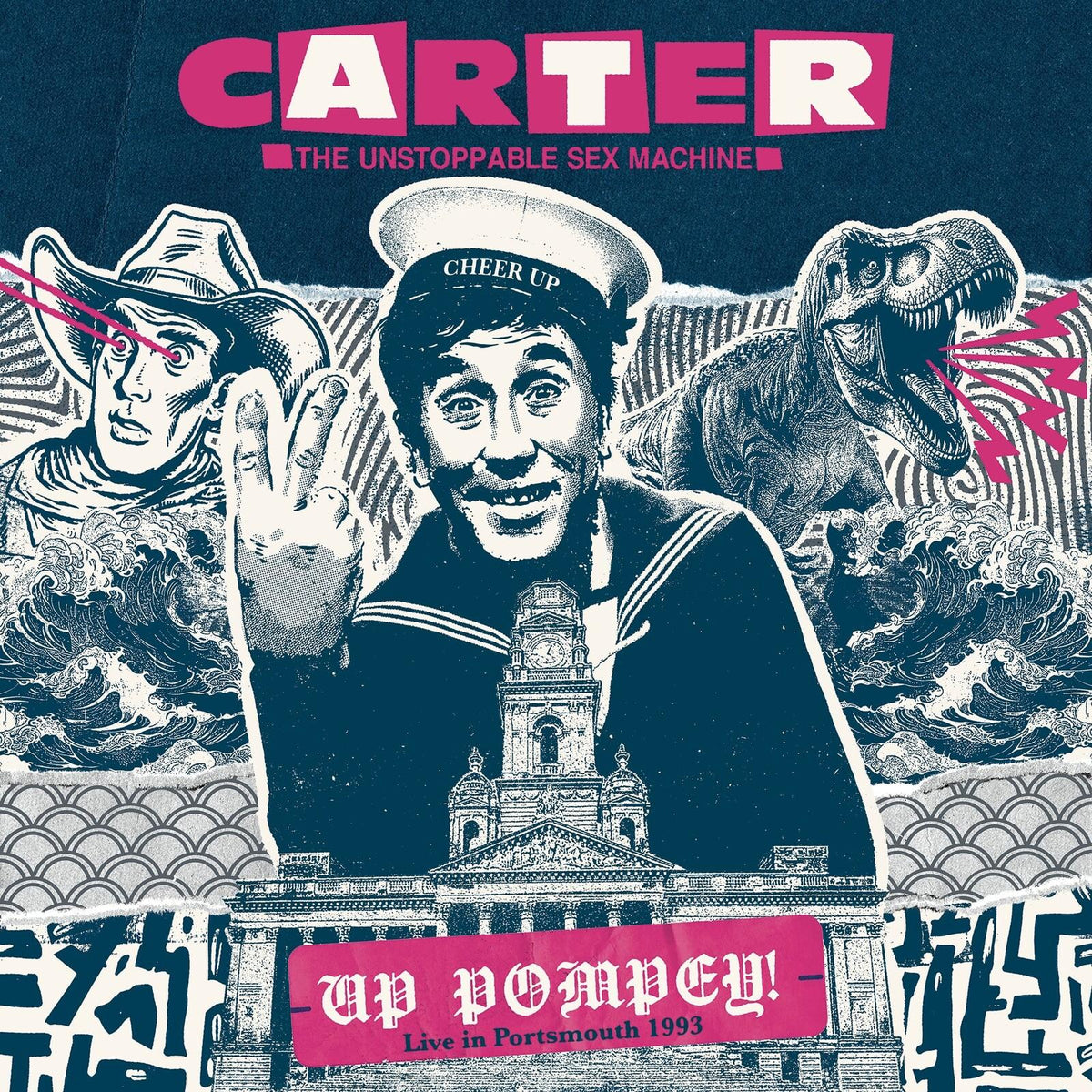 Carter The Unstoppable Sex Machine - Up Pompey! - Live In Portsmouth 1993 - Double Lp