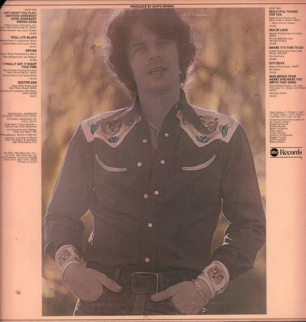 B.J. Thomas - Reunion - Lp