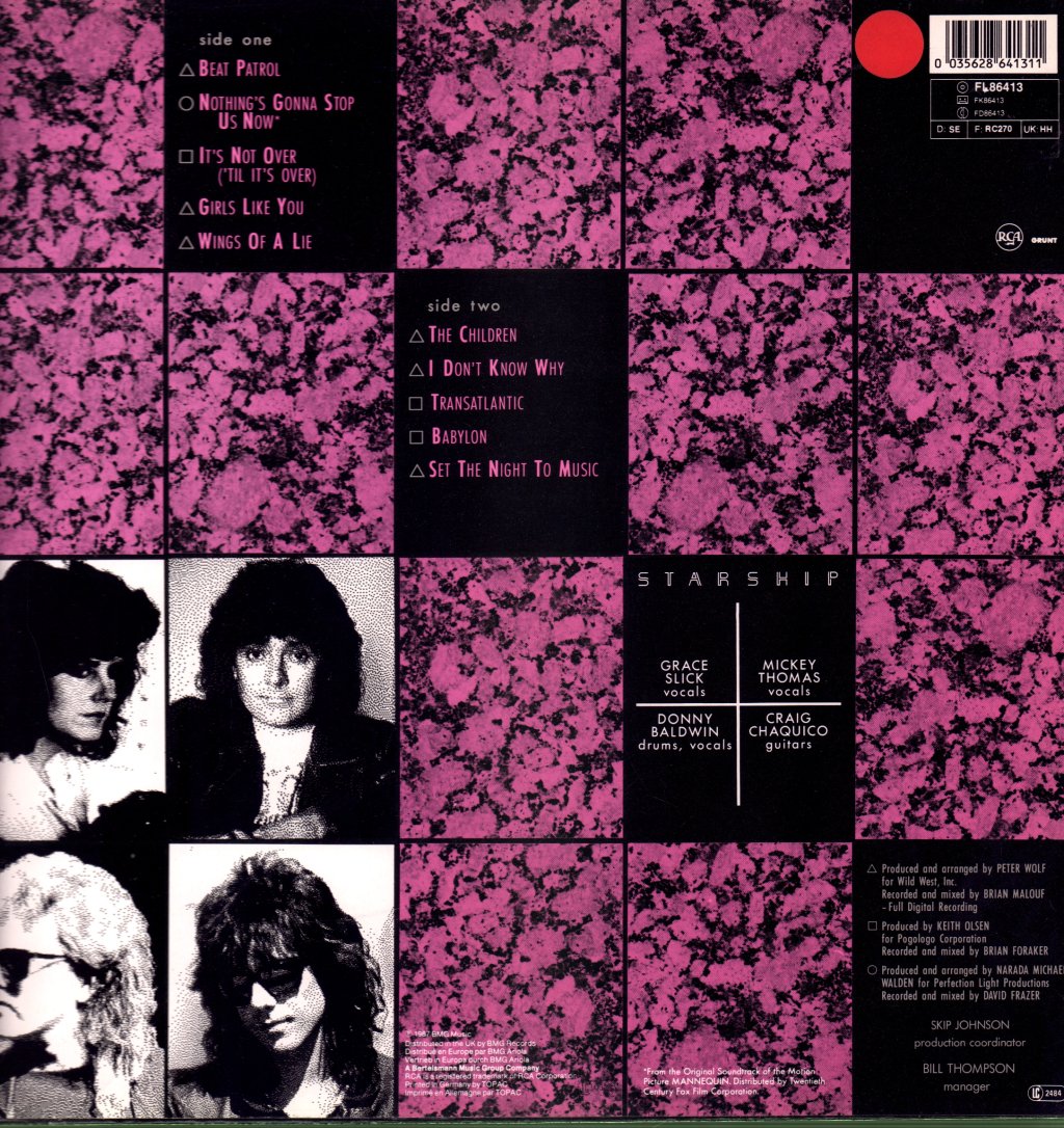 Starship - No Protection - Lp