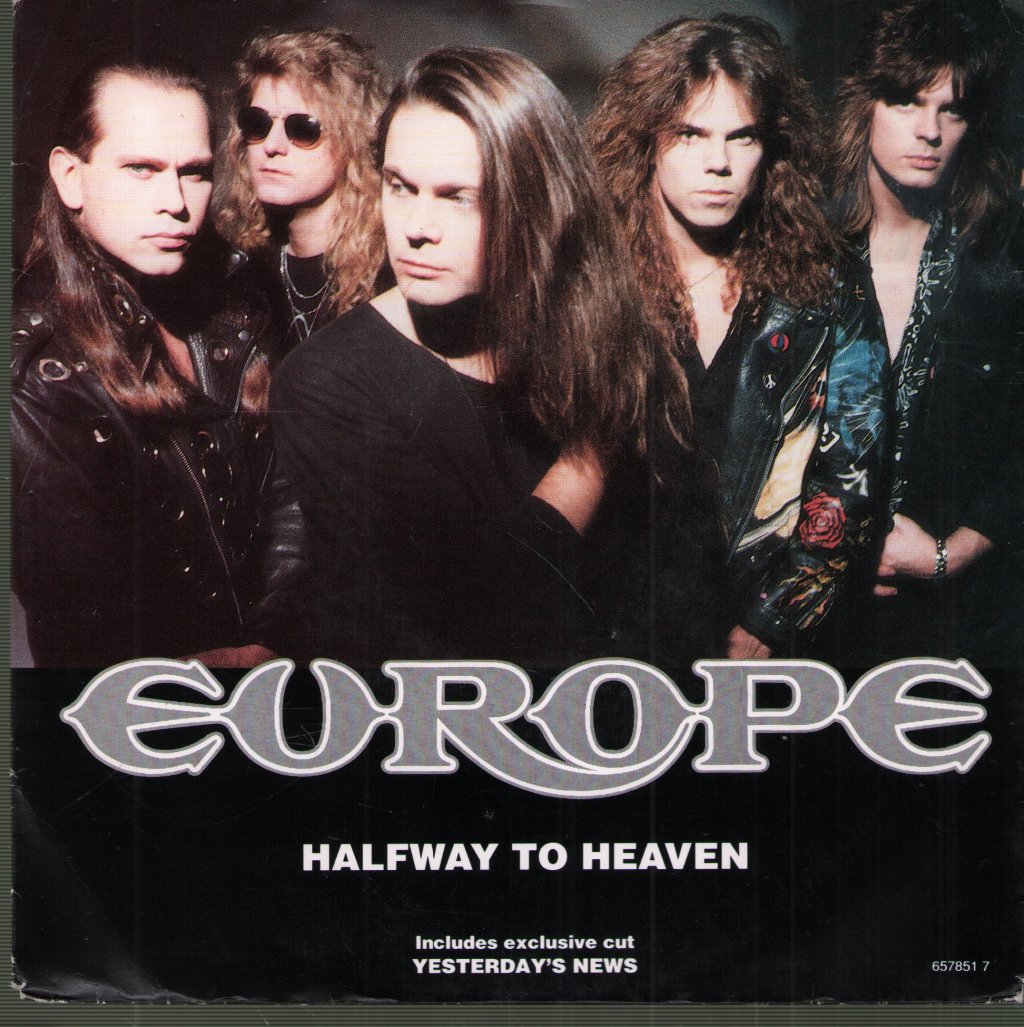 Europe - Halfway To Heaven - 7 Inch