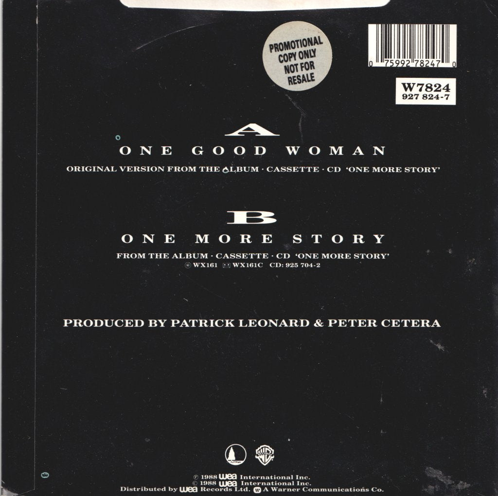 Peter Cetera - One Good Woman - 7 Inch