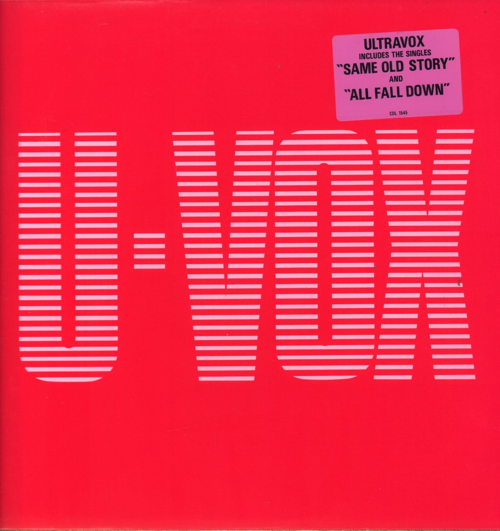 Ultravox - U-VOX - Lp