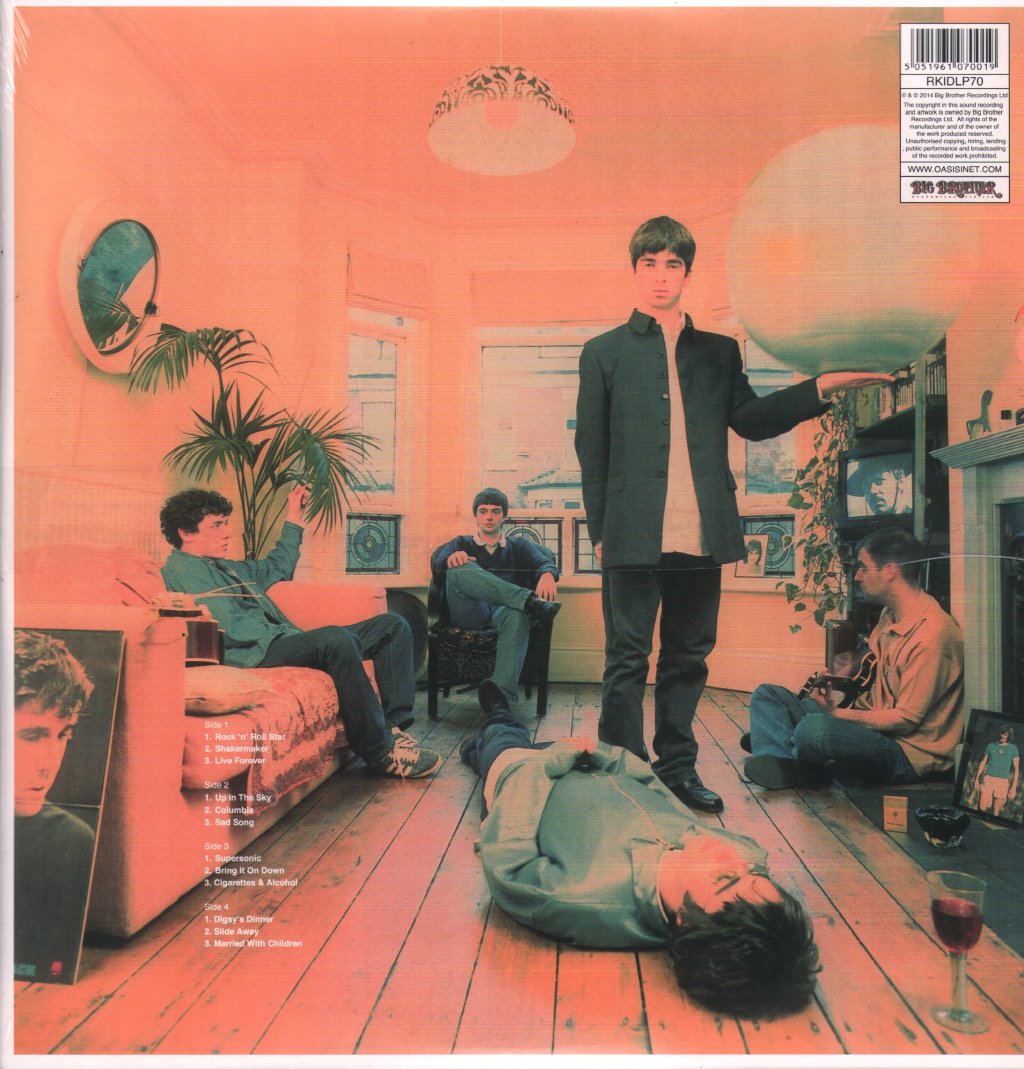 Oasis - Definitely Maybe - Double Lp