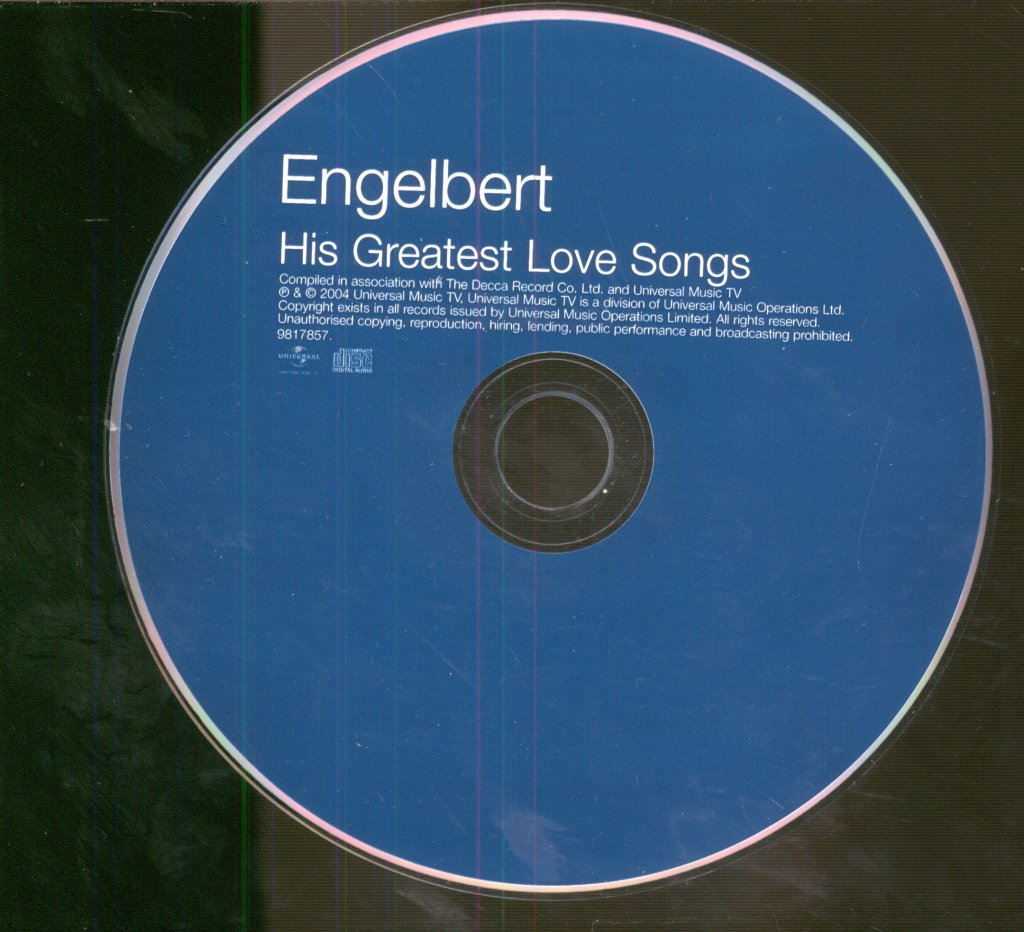 Engelbert Humperdinck - His Greatest Love Songs - Cd