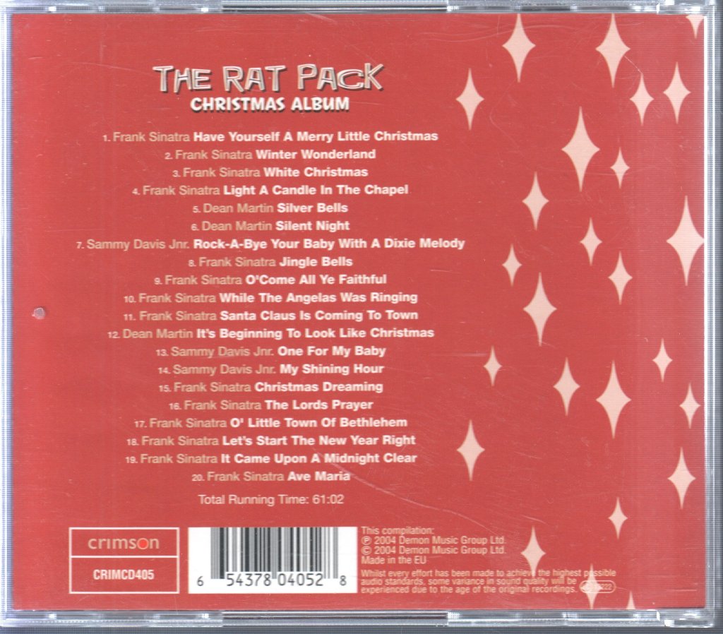 Rat Pack - Christmas Album - Cd