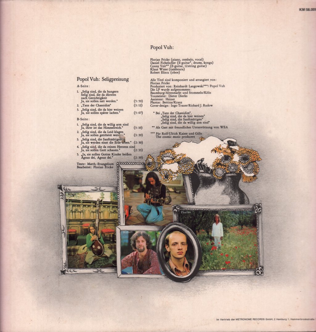 Popol Vuh - Seligpreisung - Lp