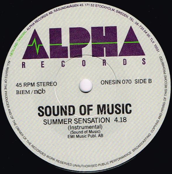 Sound Of Music - Summer Sensation - 7 Inch
