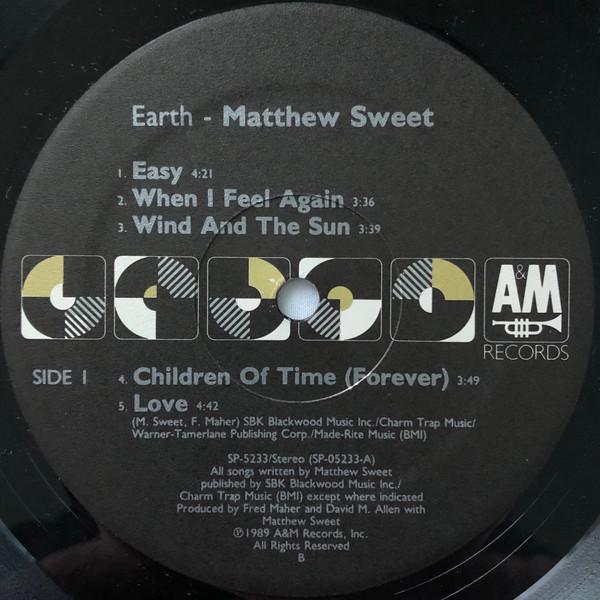 Matthew Sweet - Earth - Lp