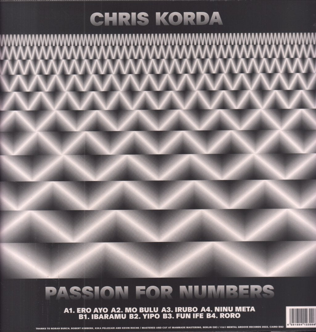 Chris Korda - Passion For Numbers - Lp