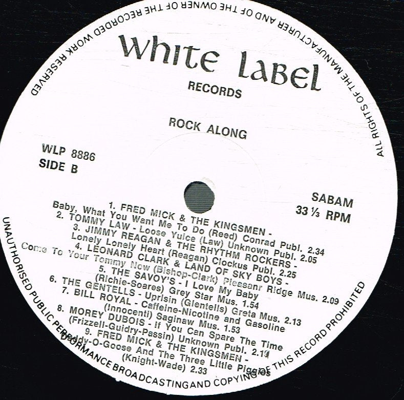 Various Artists - Rock Along - Lp