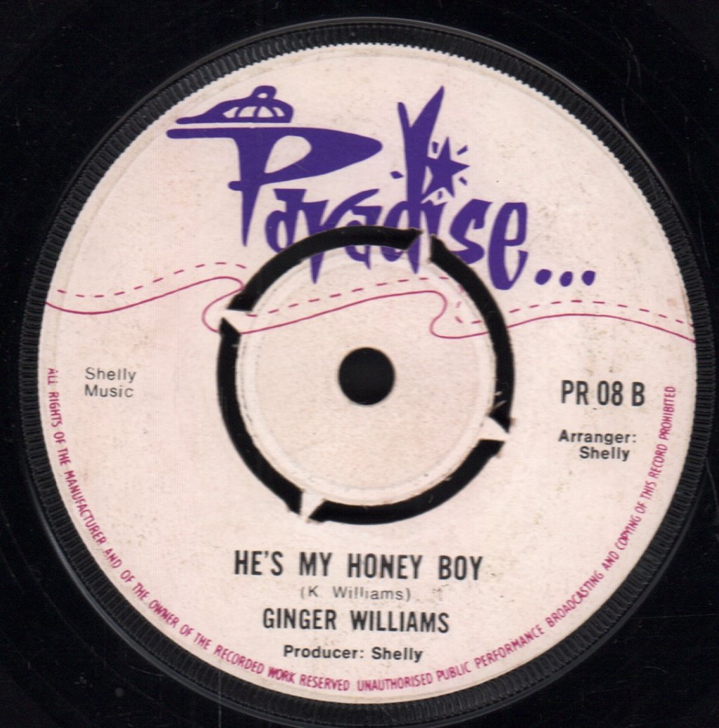 Ginger Williams - In My Heart There's A Place - 7 Inch