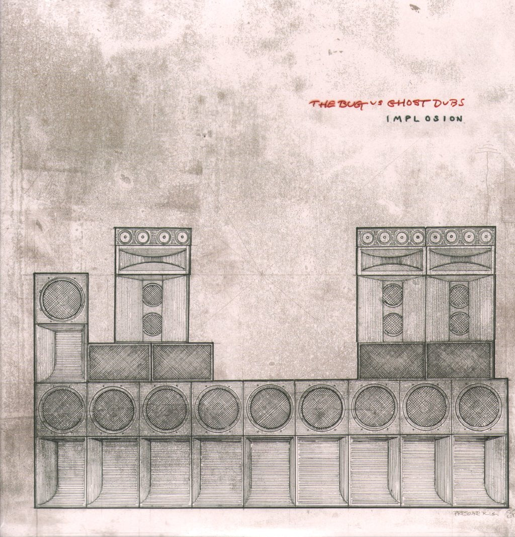 The Bug vs Ghost Dubs - Implosion - Double Lp