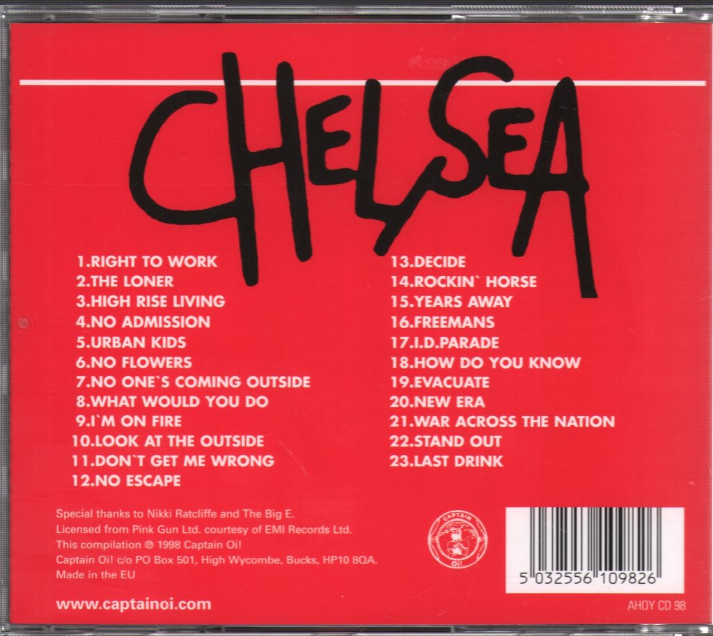 Chelsea - Punk Singles Collection 1977-82 - Cd