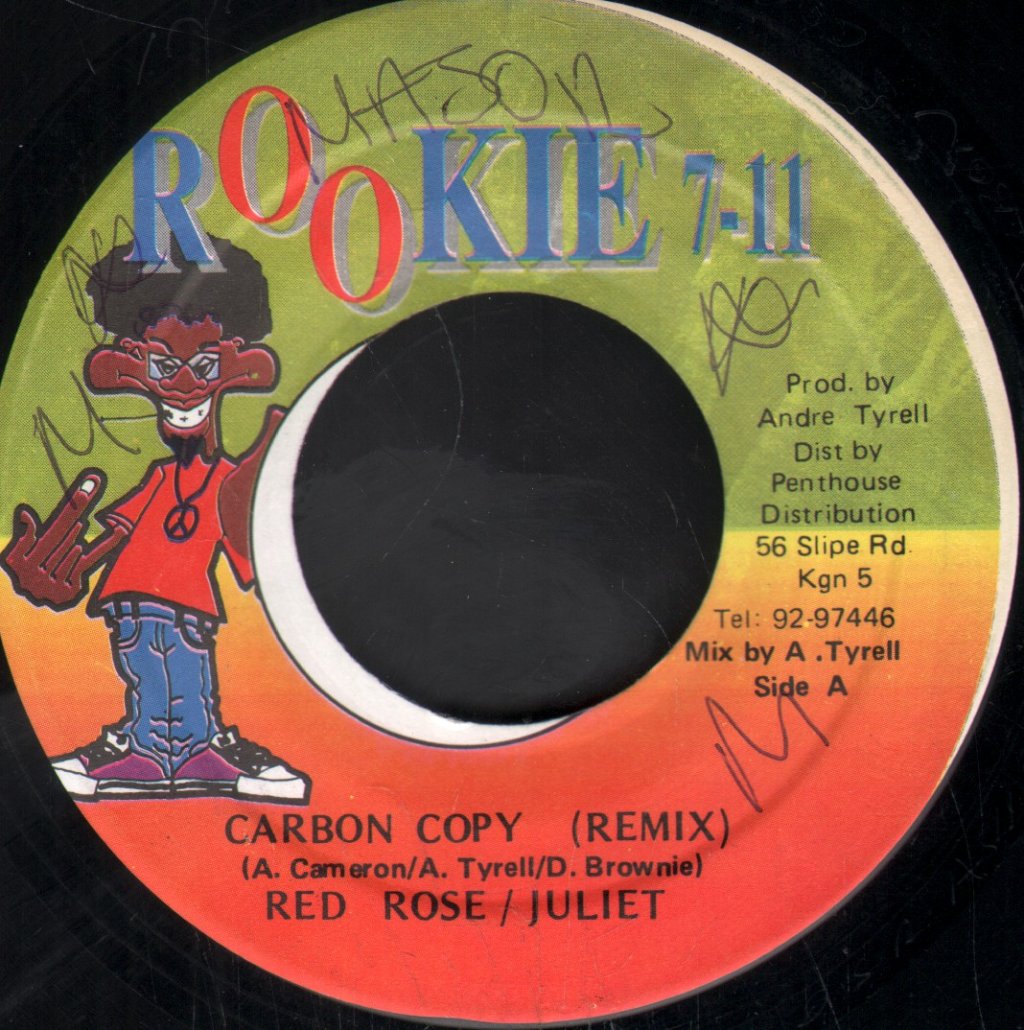 Red Rose / Juliet - Carbon Copy (Remix) / Smokie Joe Jam - 7 Inch