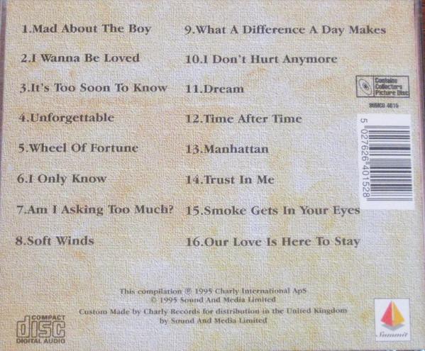 Dinah Washington - Mad About The Boy - Cd