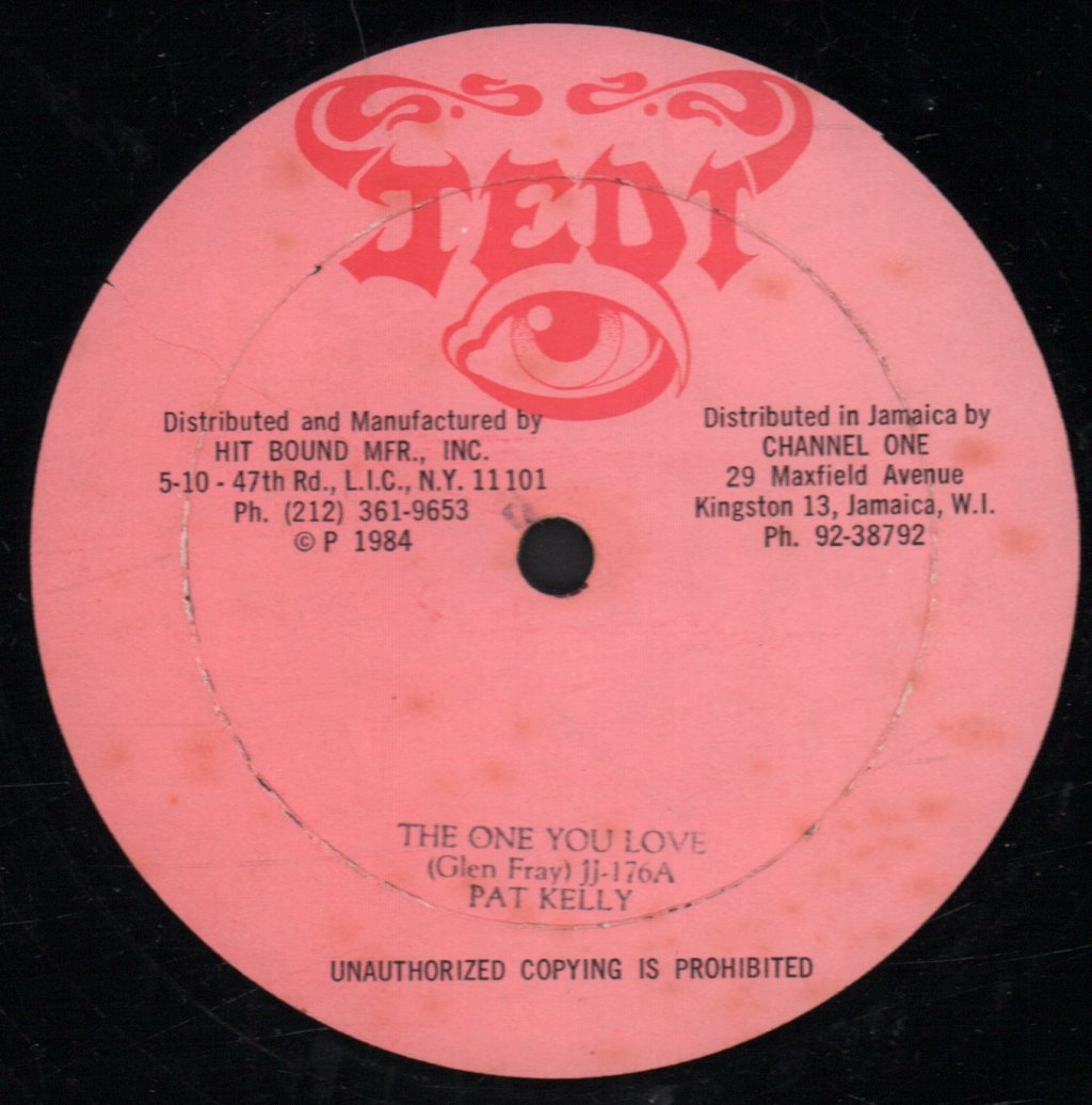 Pat Kelly / Vincent March - One You Love / Jack Up - 12 Inch