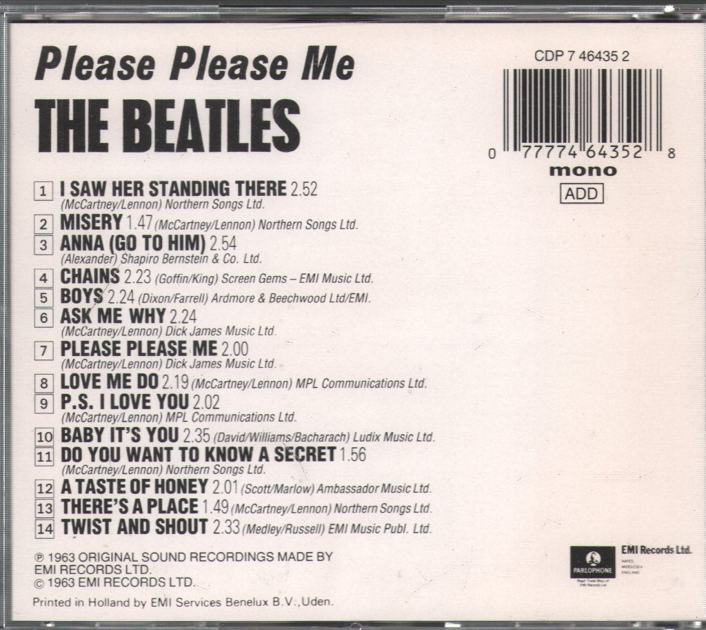 Beatles - Beatles On Compact Disc - Cd Box Set