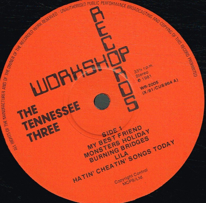 Tennessee Three - Wanted By Request - Lp