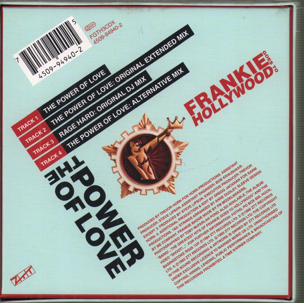 Frankie Goes To Hollywood - Power Of Love - Cd