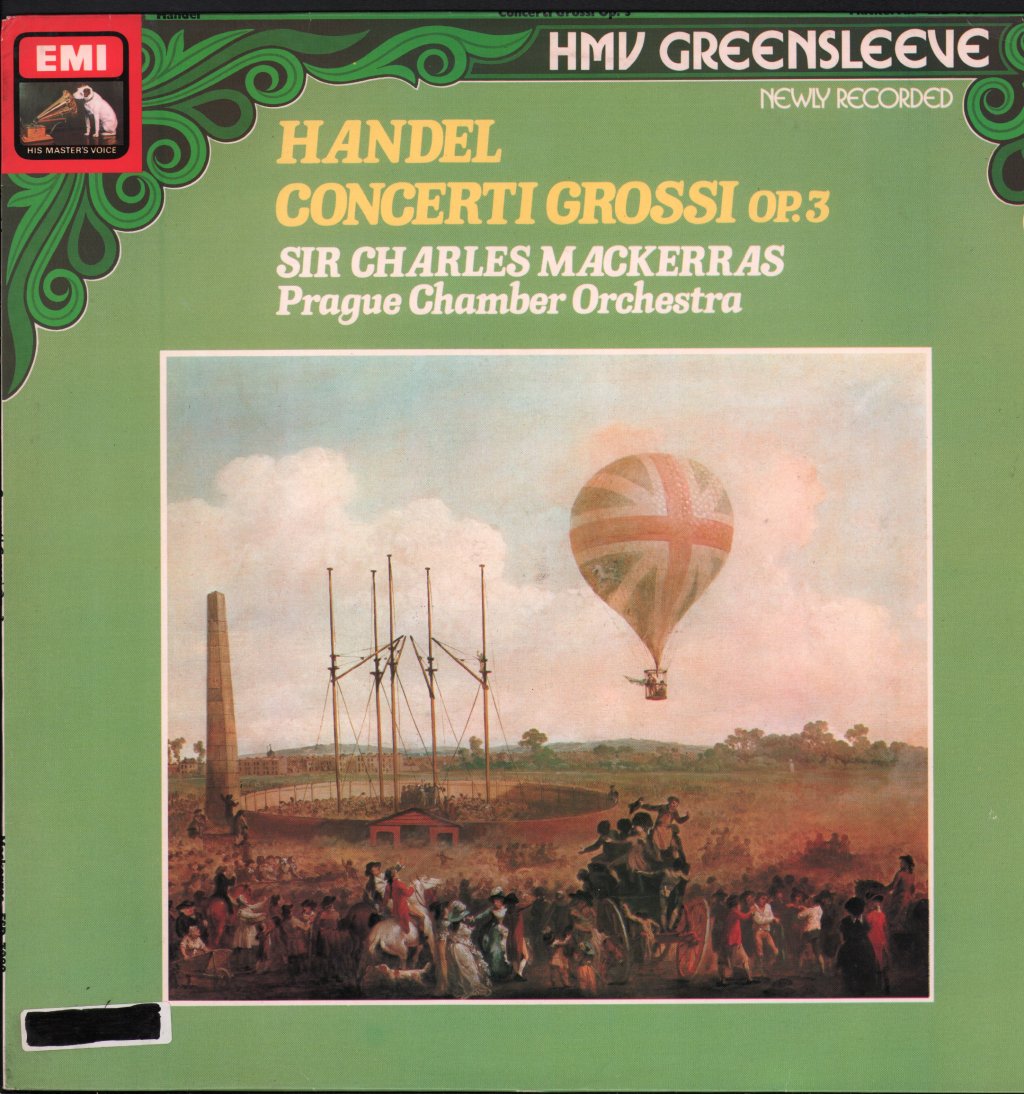 Sir Charles Mackerras / Prague Chamber Orchestra - Concerti Grossi Op.3 - Lp